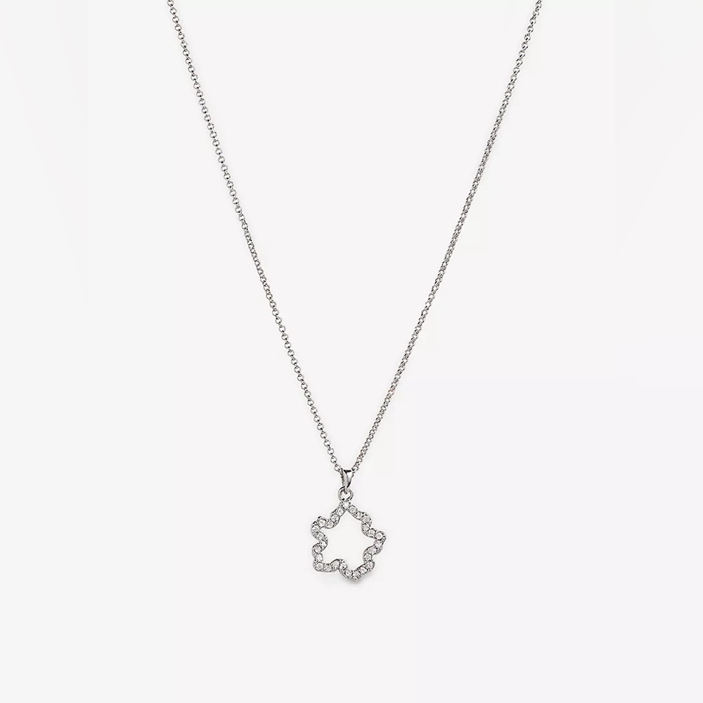 🆕 Ted Baker London Crishla Crystal-Embellished Magnolia Pendant Necklace 🎁 - Picture 2 of 6